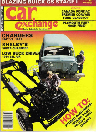 CAR EXCHANGE 1983 MAR - SD-455 T/A, SHELBY, CORVAIR